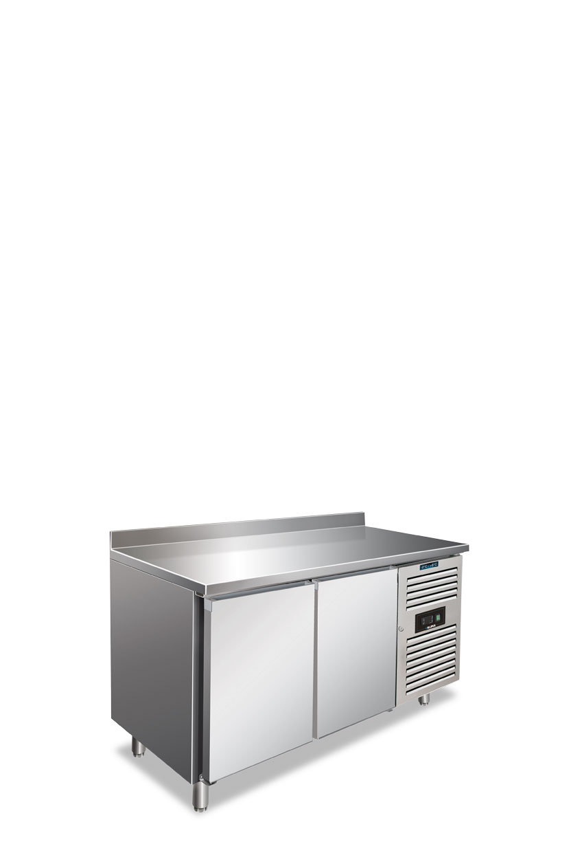 Tavoli Refrigerati 2 Ante, Ventilato SNACK 2200 TNF CON ALZATINA
